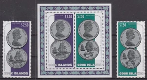 SL26404/ BRITISH COOK – Y&T # 389 / 390 + BLOCK # 37 COMPLETE MINT – CV 160 $ - Picture 1 of 2