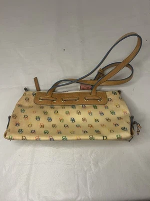 Bolso de mano de cuero con logotipo de Dooney & Bourke de colección para mujer Foto 1 de 4