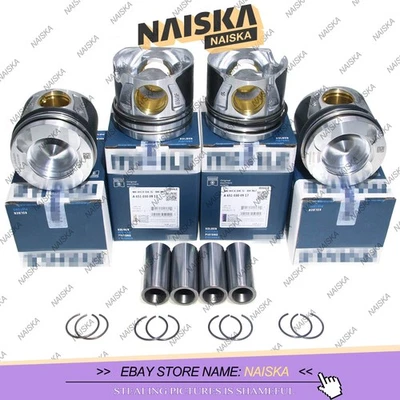 Комплект из 4 поршней STD для Mercedes-Benz W205 W204 C220 CDI Sprinter Vito OM651 2,1 л - Изображение 1 из 4