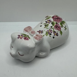 Vintage Avon Verwöhnferkel Keramik Pomander Schlafschwein Wohndeko 1978 - Bild 1 von 10