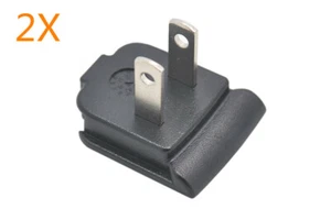 2x Phihong RPA-R US plug clip for Linksys PSA05R Phihong series adapter - Foto 1 di 4