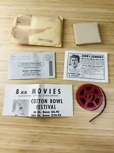 ULTRA RARE BEATLES NEWSREEL HOME MOVIE FILM TAPE 1960’S MAIL AWAY - Picture 1 of 6