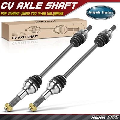 2x Rear Left & Right CV Axle Assembly for Yamaha Viking 700 VI 1XD-F531H-00-00 - Image 1 of 4