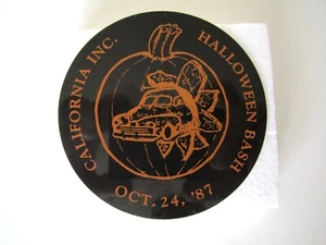 CALIFORNIA INC. HALLOWEEN BASH DASH PLAQUE 1997 - EL CAJON, CALIFORNIA - Picture 1 of 1
