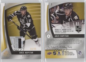 2017-18 SP Game Used Gold Spectrum Premium Materials /25 Anze Kopitar #7