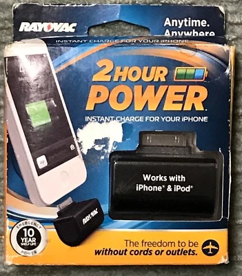Rayovac 2-Hour Power for iPhone 4s, 4, 3GS, 3G & iPod PS71-B - Image 1 of 2