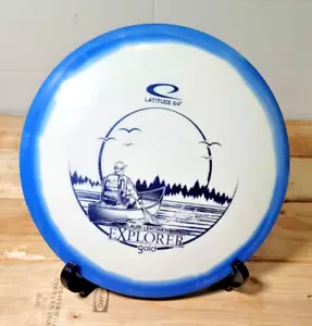 Latitude 64 Gold Orbit Explorer Lauri Lehtinen Signature Stamp Blue White 173g - Picture 1 of 14