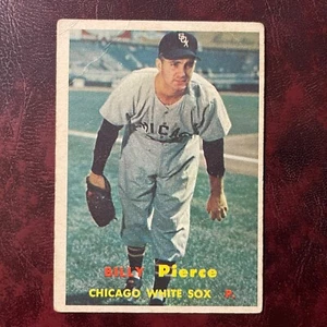 1957 Topps Set BILLY PIERCE #160 CHICAGO WHITE SOX - VG - Picture 1 of 2