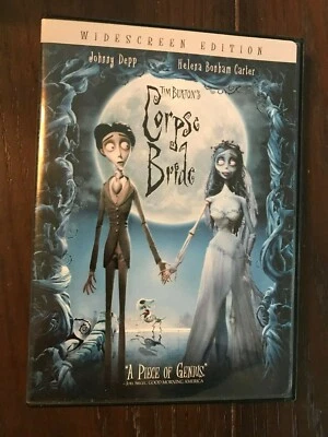 The Corpse Bride DVD Wide Screen Edition Tim Burton, Johnny Depp - Image 1 of 3
