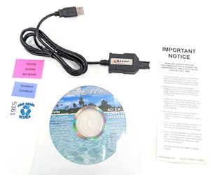 Aeris Dive Computer USB Data Download Cable + Drivers Atmos ai, Elite, Elite T3 - Picture 1 of 5