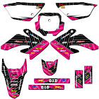 2011-2016 CRF 100 RACE SERIES Pink Senge Graphics Kit Compatible with Honda