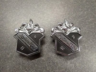 1969 1970 Buick Electra 225 Sail Panel Emblems Roof Emblem Rear Pair 69 70 NEW - image 1 of 4