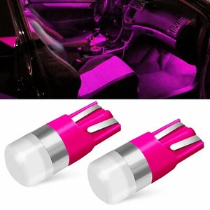 JDM ASTAR 2x T10 194 168 2825 W5W LED Interior Coche Bombillas Cúpula Rosa 3000K - Imagen 1 de 12