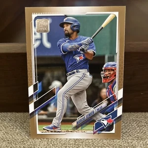 2021 Topps Update US33 Marcus Semien Toronto Blue Jays Gold Parallel /2021 - Picture 1 of 2