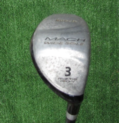 Intech Mach Wide Sole Hybrid 3 Iron Golf Club - Image 1 of 4