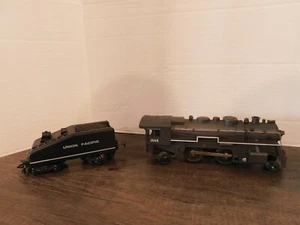 Marx #1666 O/O27 Gauge 2-4-2 Black Steam Locomotive & Union Pacific Tender Fair - Picture 1 of 6
