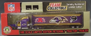 FLEER COLLECTIBLES BALTIMORE RAVENS NFL TRUCK DIE CAST 1/80 SCALE NIB - Picture 1 of 3
