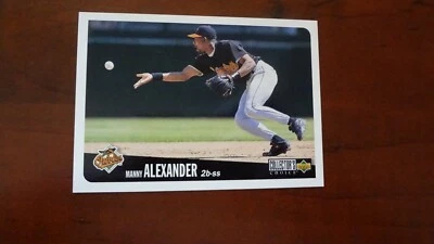 1996 UPPER DECK COLLECTOR'S CHOICE # 53 MANNY ALEXANDER BASEBALL CARD - Image 1 of 2