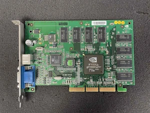 Dell NVIDIA GeForce 2 MX 3K595 64MB DDR AGP Graphics Card - Picture 1 of 4