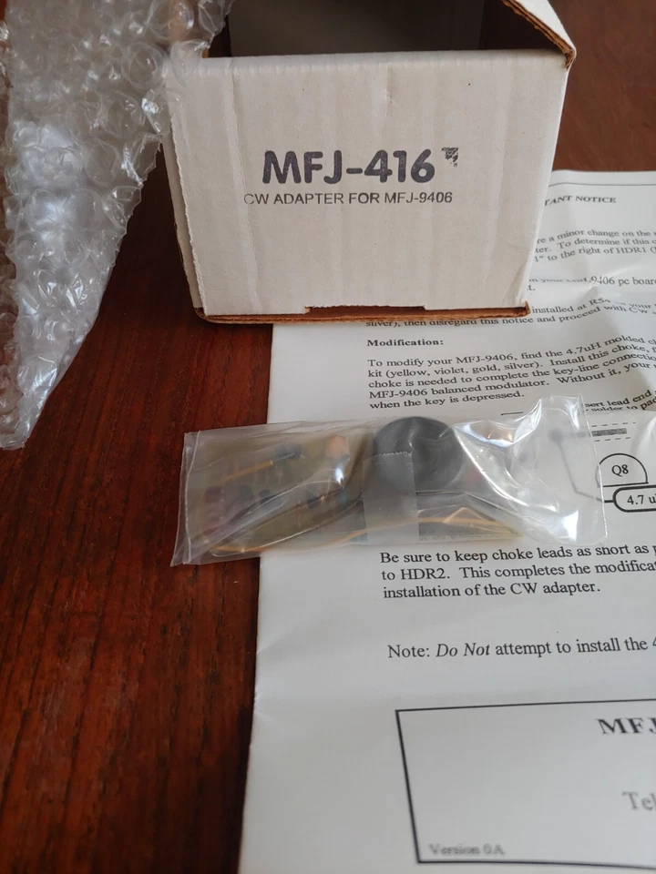 MFJ-416  CW Modul (Platine) für SSB Transceiver MFJ-9406 - Bild 1 von 2