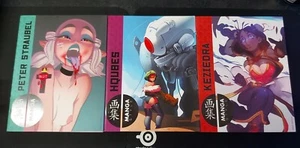 3 Manga Style Art Books Peter Straubel Hqubes, Keziedra New - Bild 1 von 2