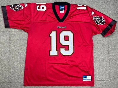 Adidas NFL Vtg Tampa Bay Buccaneers #19 Keyshawn Johnson Football Jersey Size L - Image 1 of 4