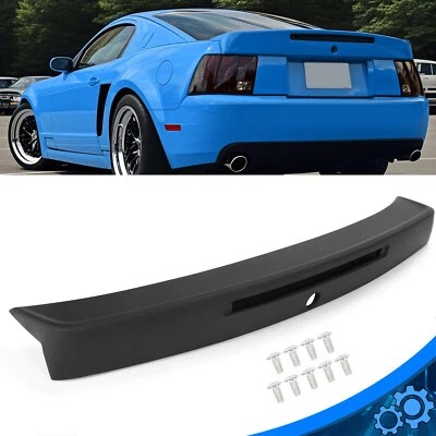 REAR UPPER TRUNK WING SPOILER CBR STYLE FOR FORD MUSTANG 1999-2004 W/ HARDWARE Foto 1 de 4