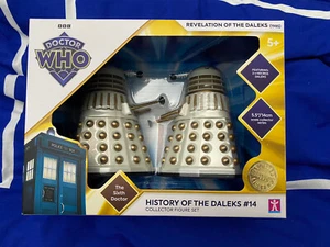 Doctor Who History of the Daleks 14, Revelation of the Daleks figure set - Picture 1 of 2