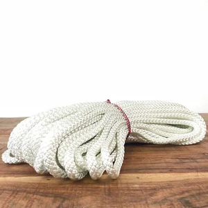 Cuerda trenzada de poliamida Liros 23 m 8 mm flexible resistente a las rocío correa 1600 daN blanca - Imagen 1 de 5