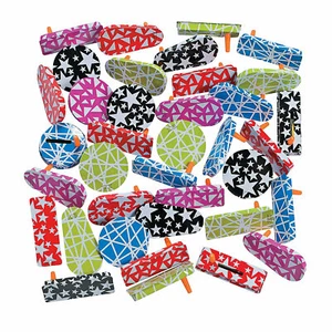 Noisemaker Assortment, New Year's Eve, Marathon Supplies, Toys, 50 Pieces - Picture 1 of 3
