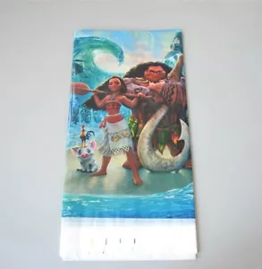 Moana Tablecloth Plastic 108 x 180cm Party Birthday Kids party supplies - Picture 1 of 2
