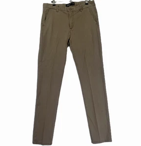 Cotton On Men's- W32 Skinny Stretch Chinos -Tan Camel Casual/ Work Pants - Picture 1 of 11