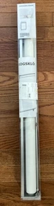 Ikea SKOGSKLÖVER Roller Blind 23” X 76 3/4” White 58.5 cm X 195 cm  #2032 - Picture 1 of 6