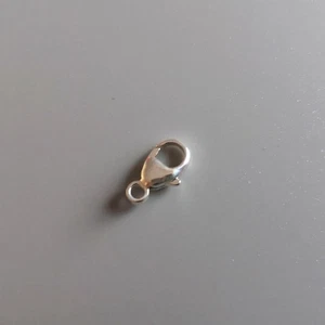Pack of 5 Sterling Silver 9x4mm Lobster Lever Clasps - Picture 1 of 3