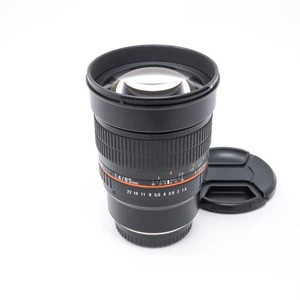Lente Samyang 85 mm f/1,4 AS IF UMC Prime para montura Fujifilm X - Excelente estado - Imagen 1 de 8