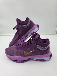 Men's 9.5 Nike Air Zoom GT Jump 2 Viotech Purple Metallic Red Bronze DJ9431-501 - Picture 1 of 7