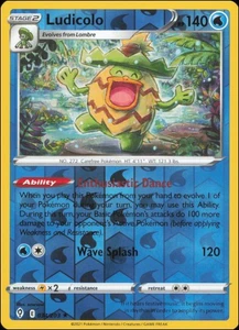 Pokemon - Ludicolo #034/203 - SWSH07: Evolving Skies Reverse Holo - Bild 1 von 2