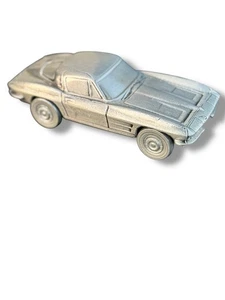 Banco de monedas vintage 1974 Car Bank 65 Mustang Fastback Die Cast Banthrico Chicago - Imagen 1 de 11