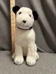 Dakin RCA Zange Plüsch Vintage weißer Hund 1992 Stofftier Welpe 12 Zoll  - Bild 1 von 8