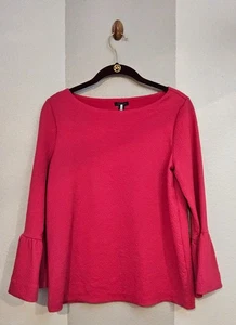 Ann Taylor Pink Bell Sleeve Top - Picture 1 of 10