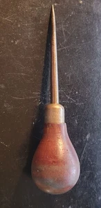 Vintage Goodell Kratzahle mit Holzgriff - Bild 1 von 5