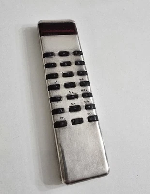 Vintage Sinclair Sovereign Calculator Rare Sterling Silver Plated Version As Is - Image 1 of 4