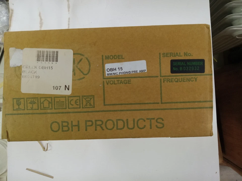 Creek OHB 15 毫米/毫克唱机 preanp — 第 1/4 张图片