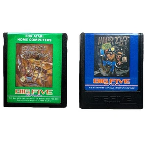 Bounty Bob Strikes Back Atari Big Five 1984 etichetta verde RARO + minatore 2049er 1983 - Foto 1 di 22