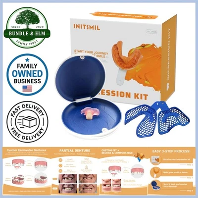 Dentaduras parciales ligeras irrompibles dientes de repuesto para huecos faltantes Foto 1 de 4