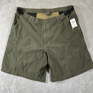 Kuhl Shorts Mens XL Green Cargo Kuhldry Adjustable Waist NEW - Picture 1 of 8