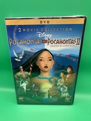 DVD Pocahontas and Pocahontas II Journey To A New World Disney Factory Sealed - Image 1 of 3