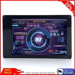 3.5 Inch IPS PC Case Moniror Computer Accessories USB Display 328x480 for AIDA64 - Afbeelding 1 van 15