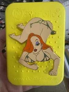 Disney Jessica Rabbit Wearing Green Leafy Thong Fantasy Pin LE 88 - Picture 1 of 9