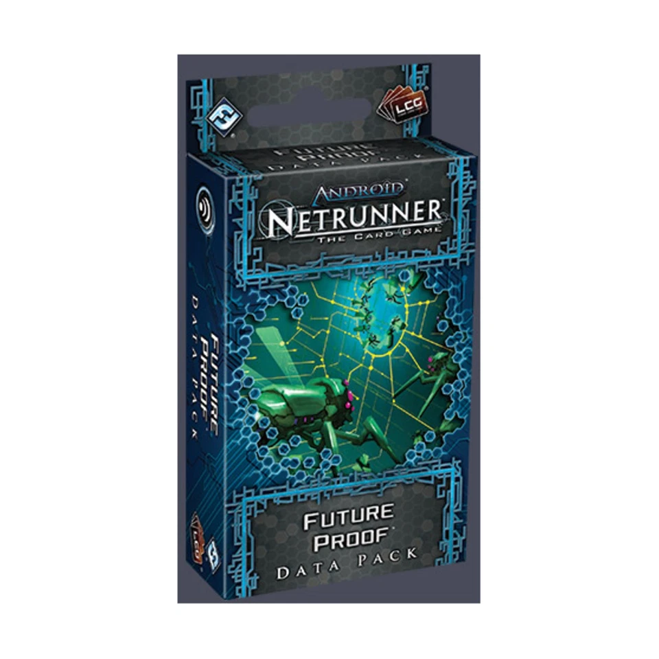FFG Android Netrunner LCG Paquete De Datos #6 - Futuro A Prueba NM - Imagen 1 de 1